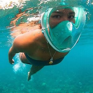 NIP-Full Face Snorkel Set for Kids& Adults Unused Adjustable &Removable